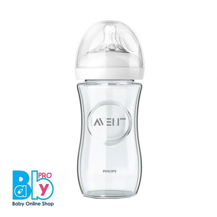 شیشه شیر پیرکس نچرال 240 میل فیلیپس اونت Philips Avent